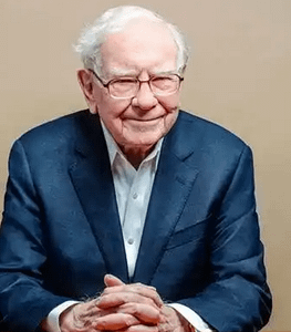 A Picture Of Warren Buffet Explaining How To Increase Your Value As A Businessman To Your Market
