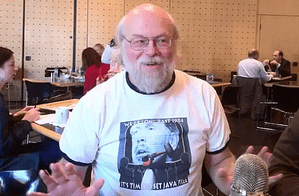An Image Of The Founder Of Java Programming Language, James Gosling. 